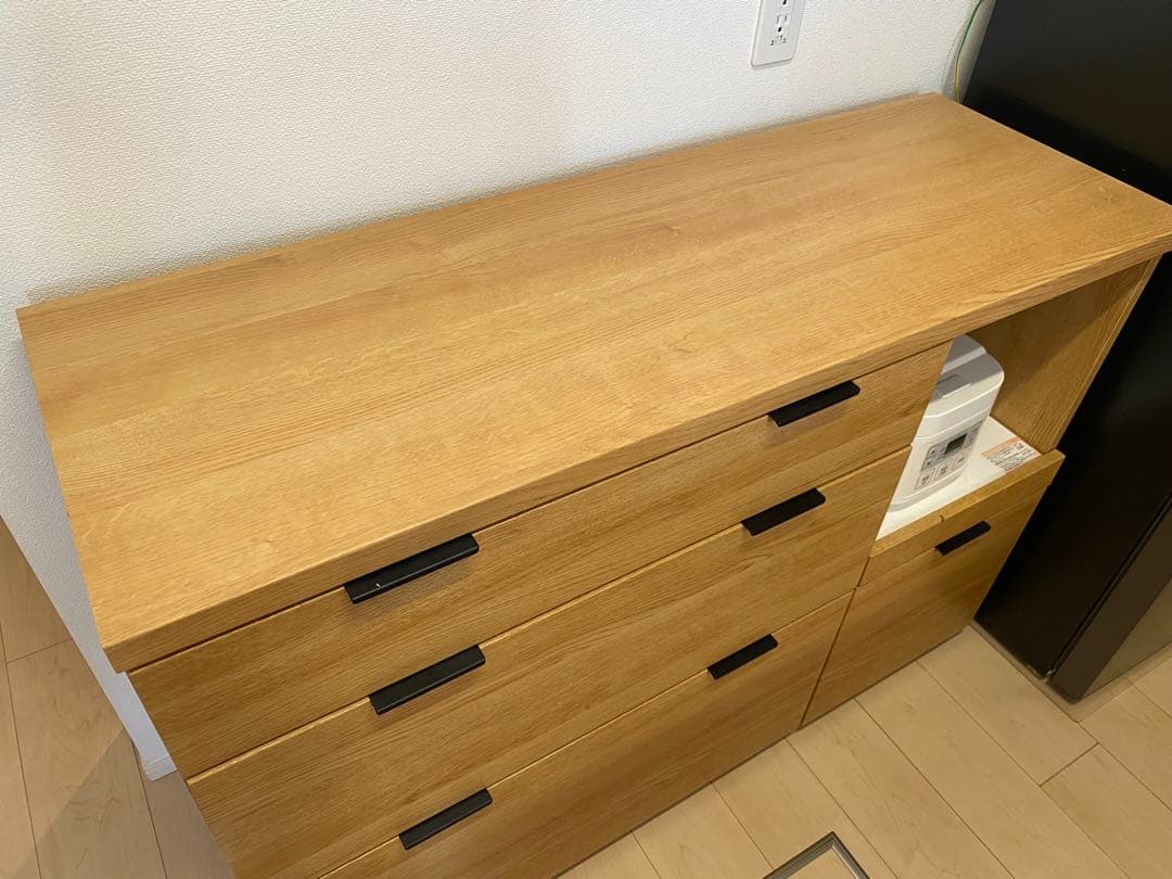 NITORI キッチンカウンター エトナ120CT LBR