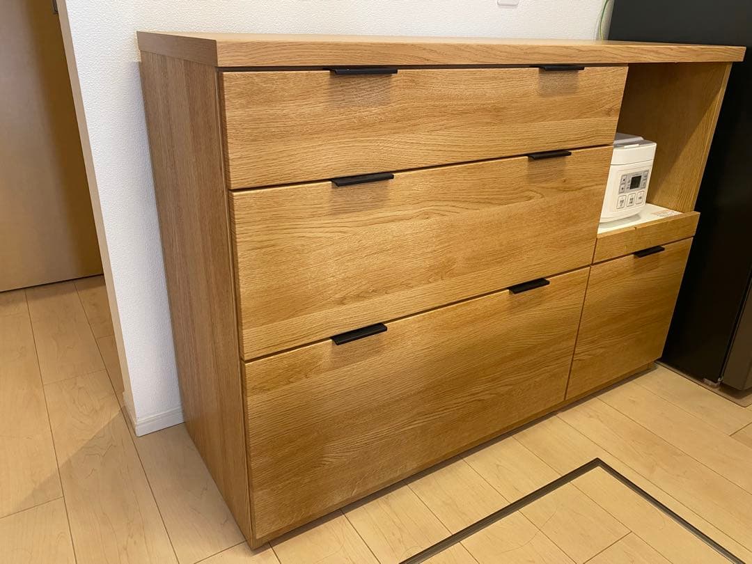 NITORI キッチンカウンター エトナ120CT LBR