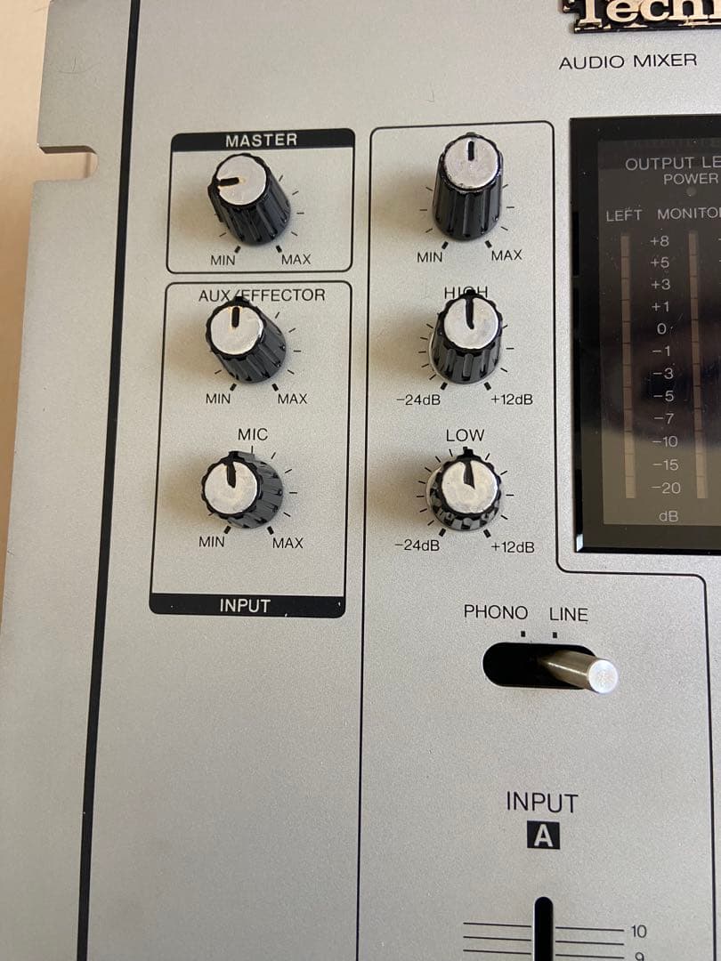 整備済み　Technics sh-ex1200DJミキサー