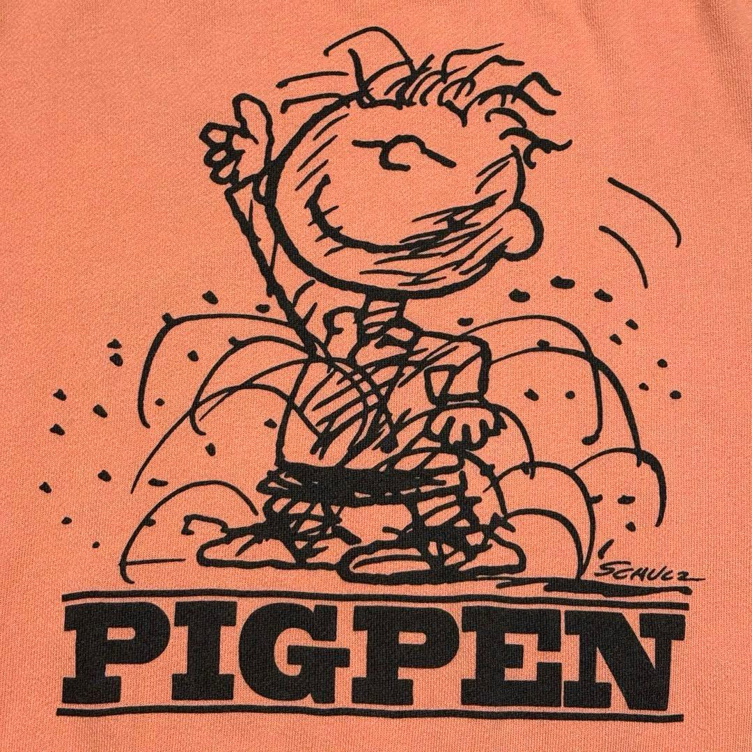 希少XL 00's PEANUTS PIGPEN スウェット ピグペン グランジ