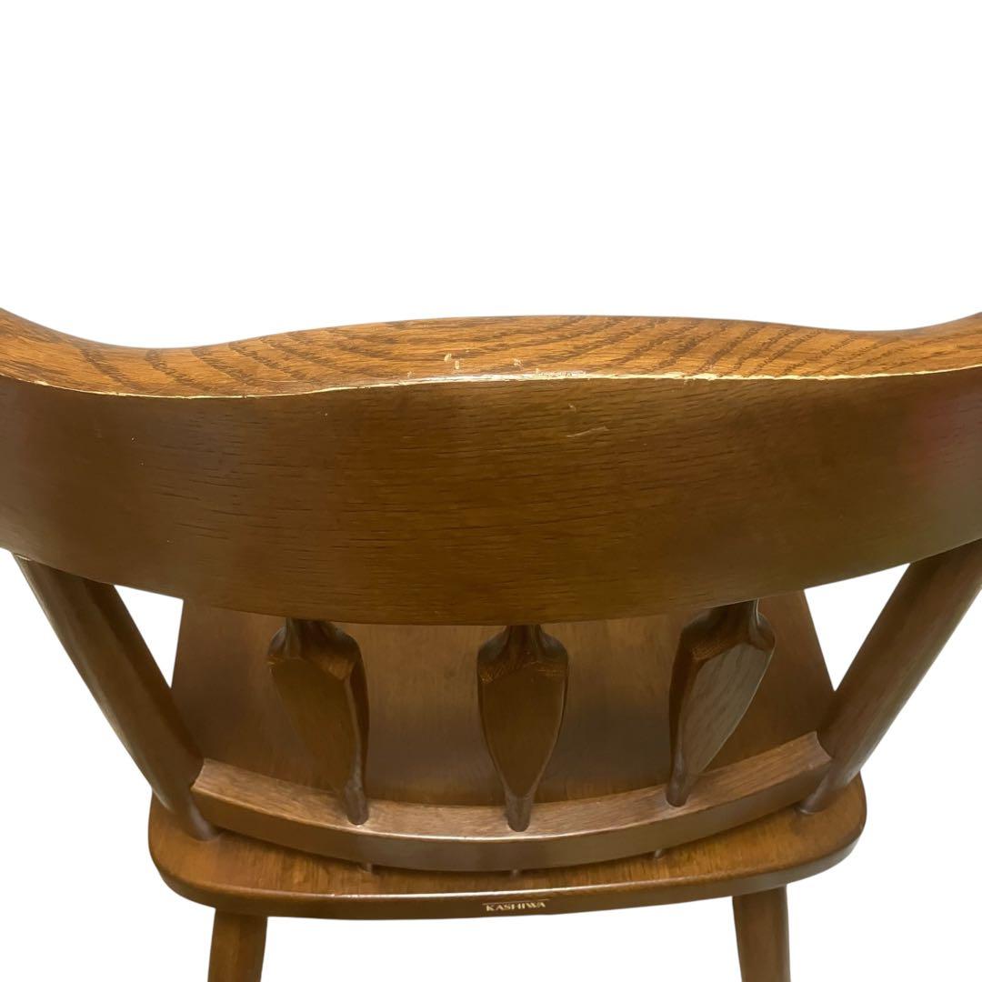 希少　レア　KASHIWA 柏木工 椅子　ダイニングチェア　ウィンザーチェア　A