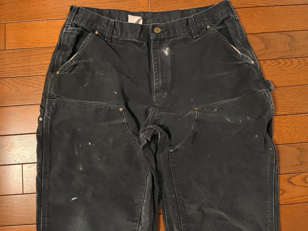 ブラック！CARHARTT DOUBLEKNEE カーハートダブルニー