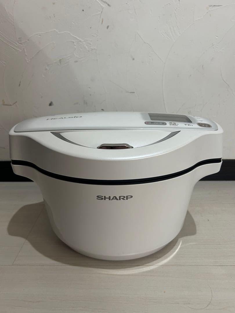 【美品】SHARP HEALSIO ホットクックKN-HW16E-W