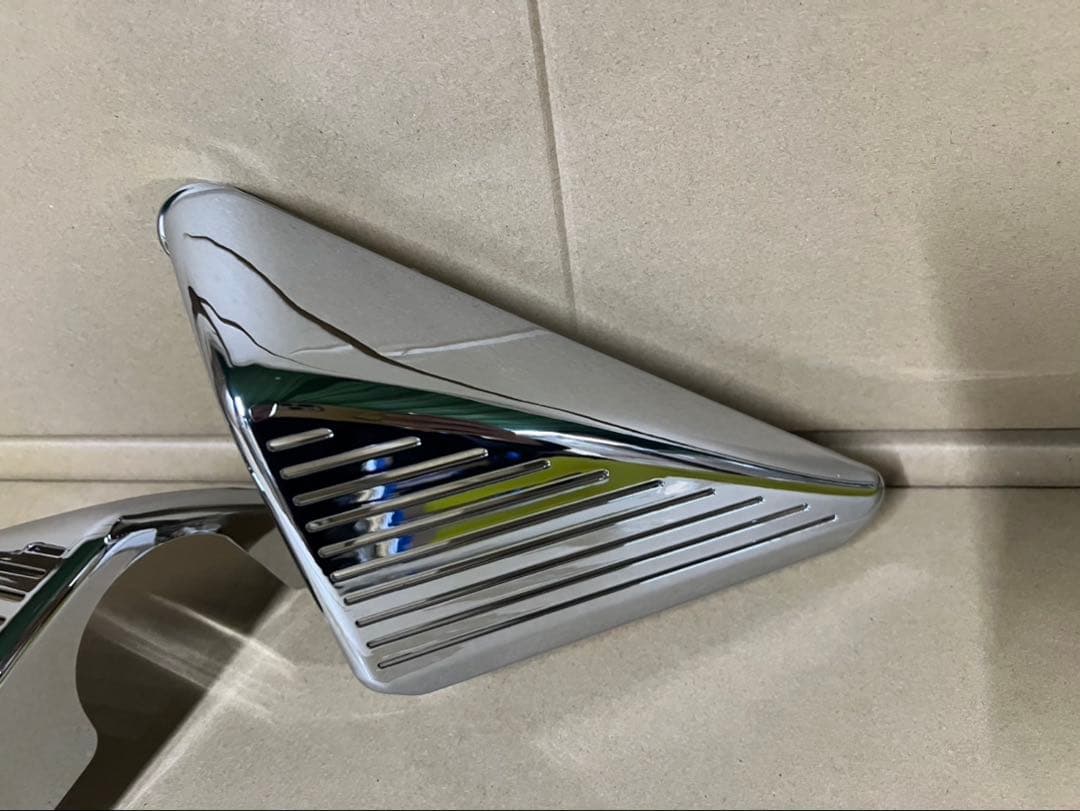 ゼファー400　メッキ　エアクリ　カバー/ アルフィン仕様 サイド ZR400C