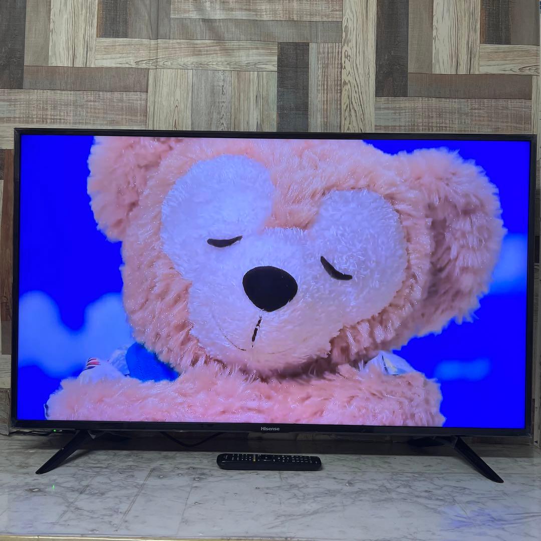 即日受渡❣️全国送料込ハイセンスHisense4k50V型外付HDD裏録画対応