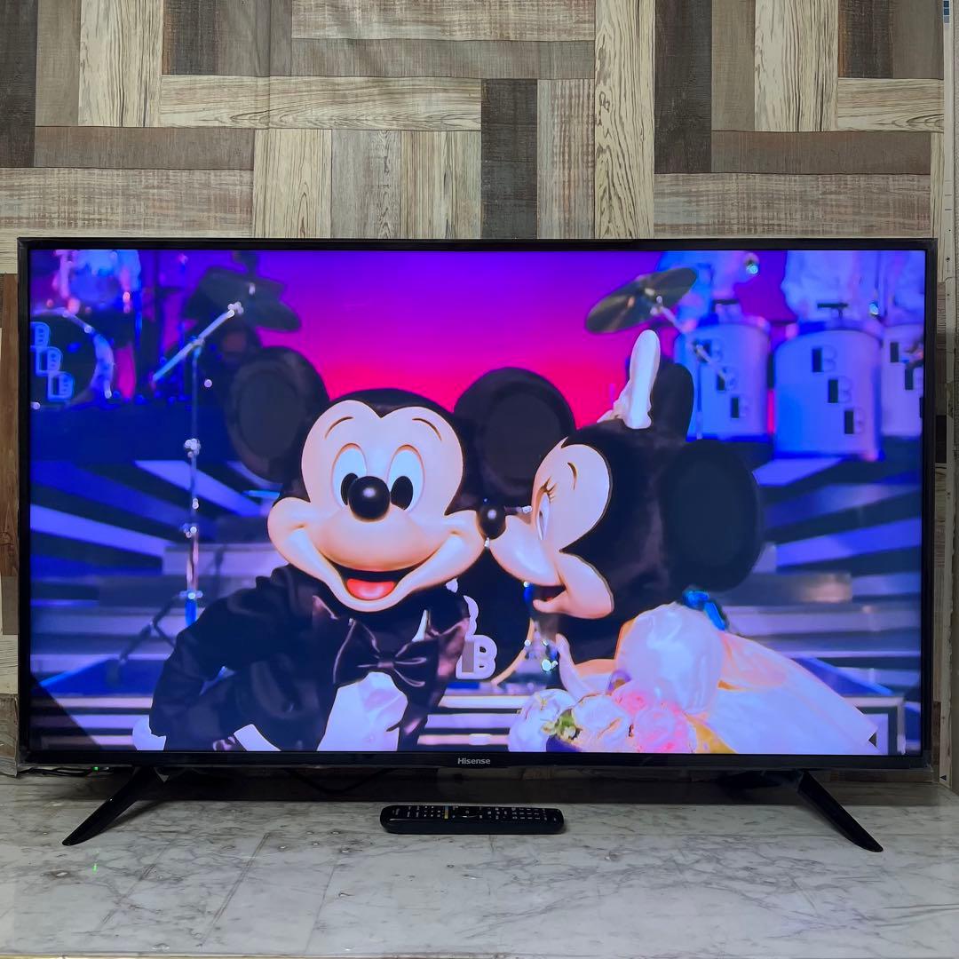 即日受渡❣️全国送料込ハイセンスHisense4k50V型外付HDD裏録画対応