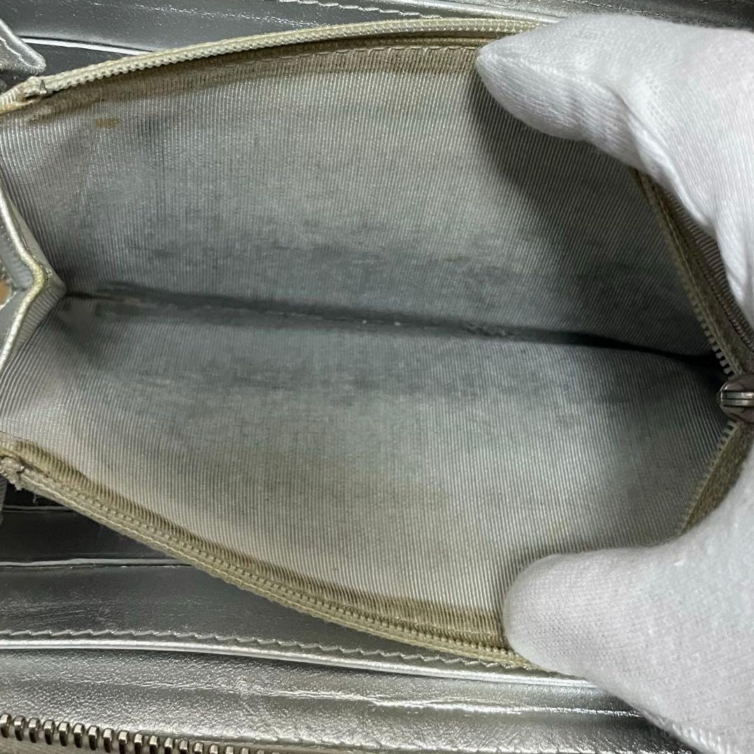 CHANEL シャネル ラムスキン レザー ココマーク 長財布