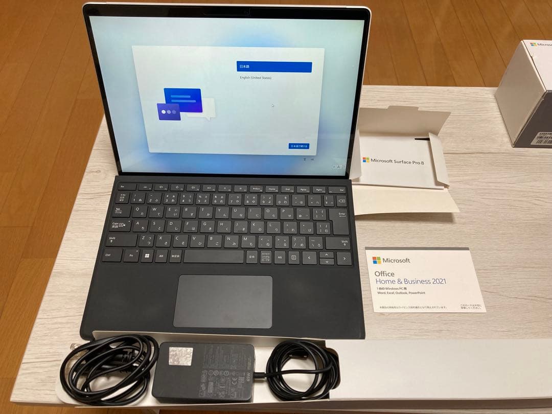 Surface Pro8キーボード同梱 Office2021H&B ドック2付き