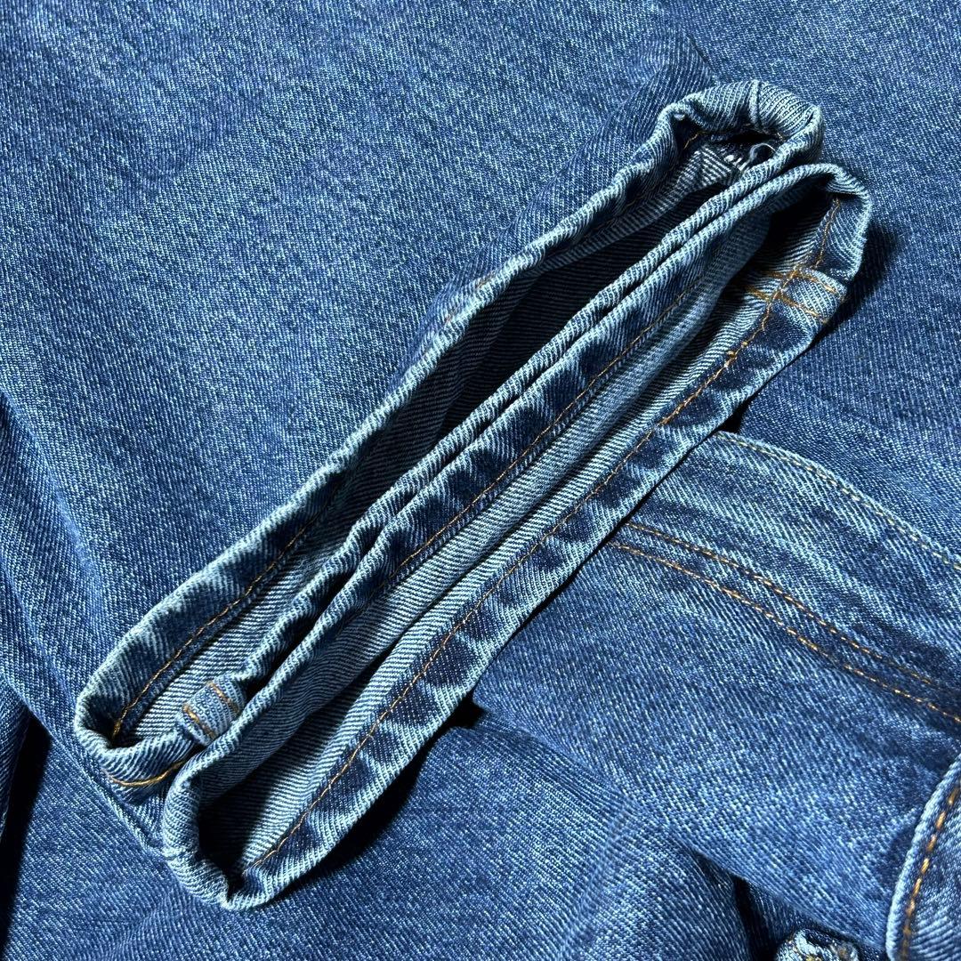 リーバイス560デニムパンツ大バギーワイドテーパードw48アメリカUSA古着