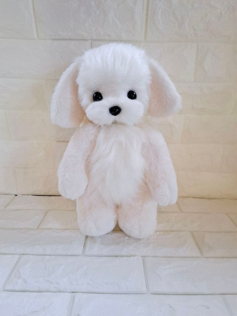 2.ぬいぐるみ、テディマルチーズ、犬、ハンドメイド、オリジナル、抱きしめられる.