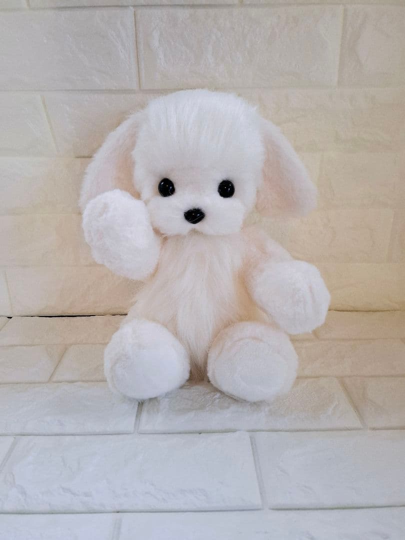 2.ぬいぐるみ、テディマルチーズ、犬、ハンドメイド、オリジナル、抱きしめられる.