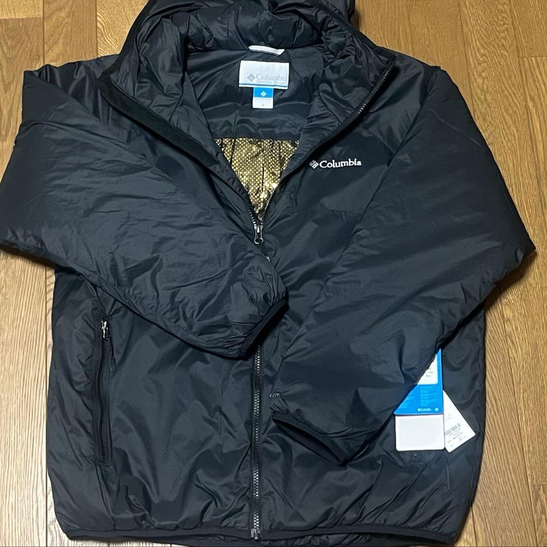 新品未使用！Columbia ブラック ダウンジャケット　M