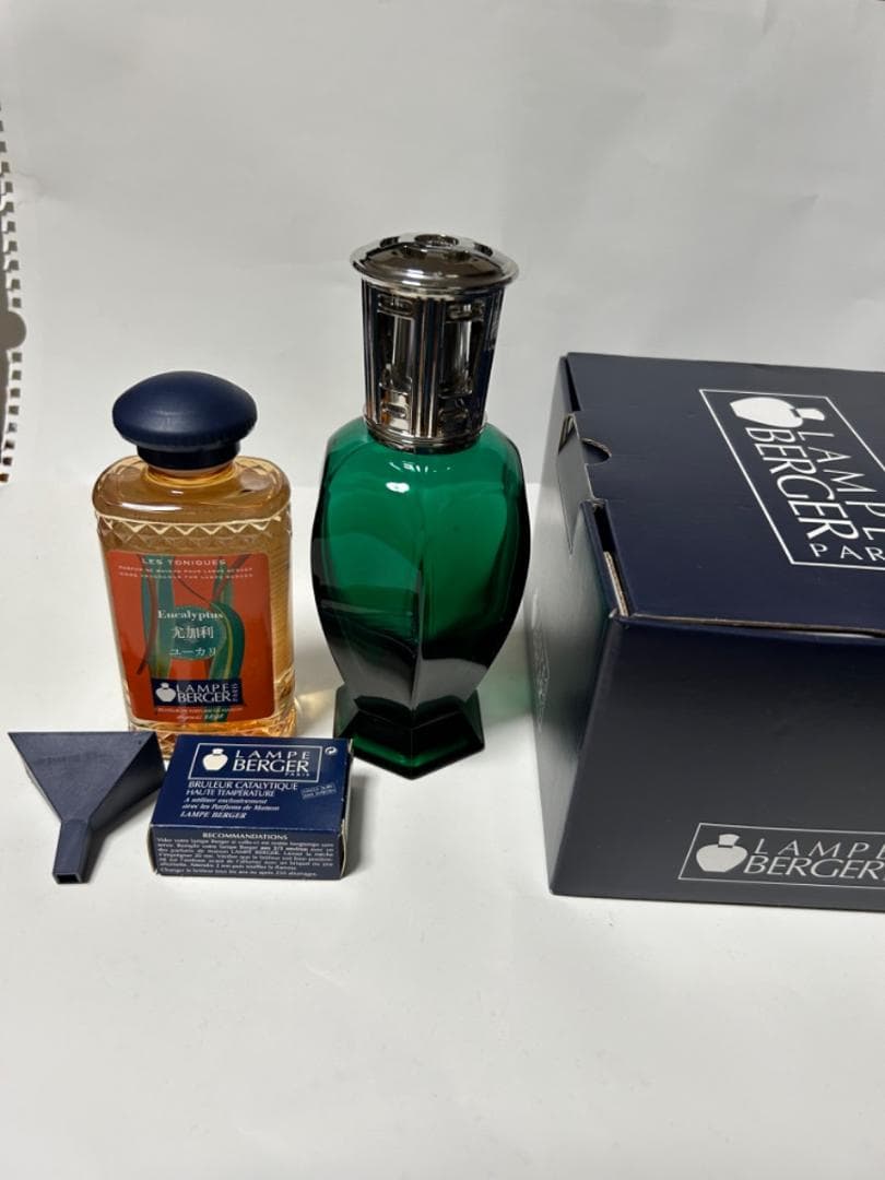 【新品箱付き】ランプベルジェ アロマランプ ラビリンス グリーン