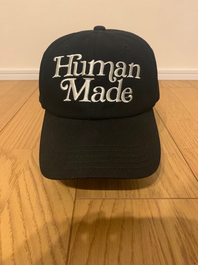 Human Made キャップ 黒 Girls Don't Cry
