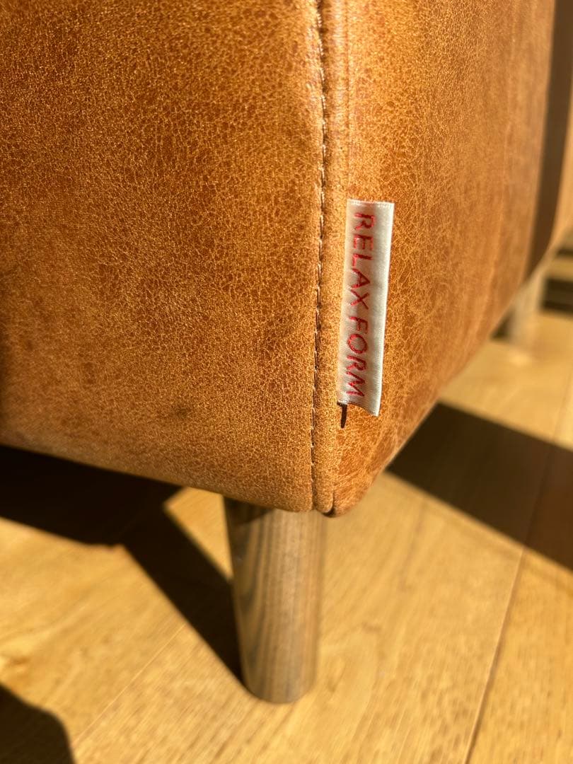 たのメル便★3人掛レザーテックスソファ★直接取引の方2万円割引きします