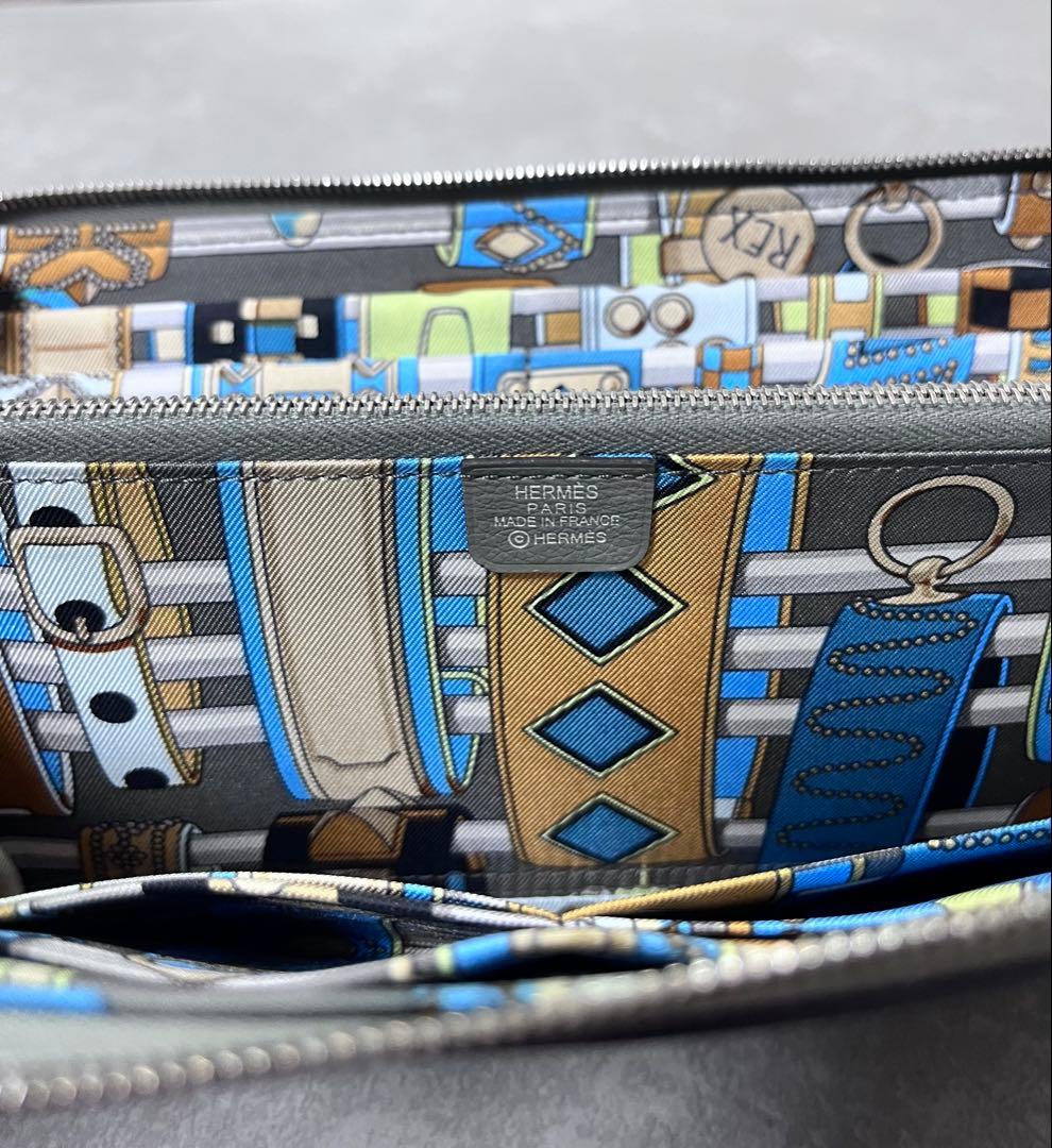 2日間限定出品！エルメス/HERMES /長財布アザップシルクイン美品