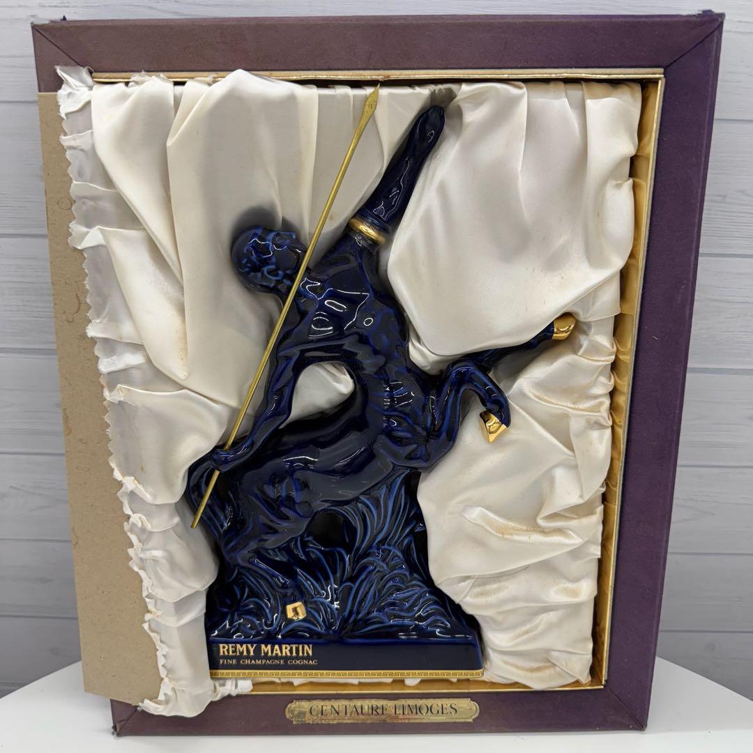 [未開栓] レミーマルタン コニャック 700ml リモージュ ケンタウロス陶器