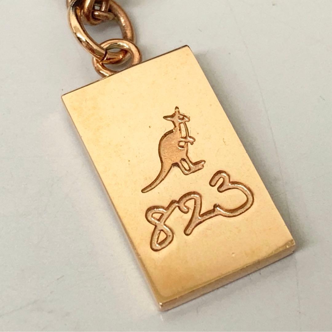 RAN×KANGOL REWARDコラボネックレス　ゴールド