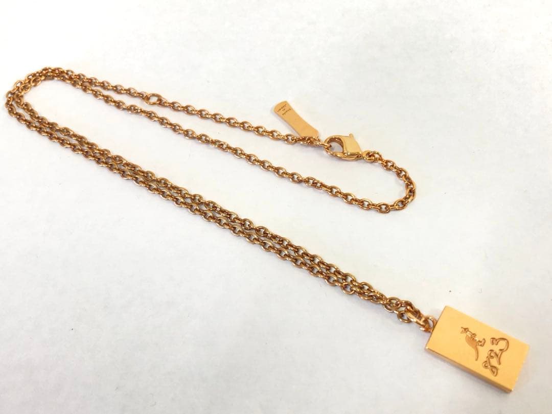 RAN×KANGOL REWARDコラボネックレス　ゴールド