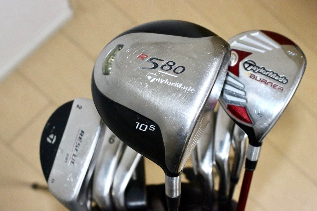 テーラーメイド.マックテック等 ゴルフクラブ セット❗️キャディバッグ付