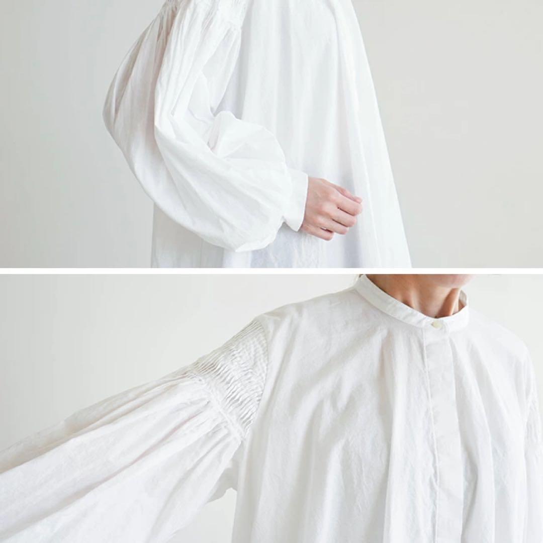 人気完売⭐︎mizuiro ind ピンタックパフスリーブシャツ☆