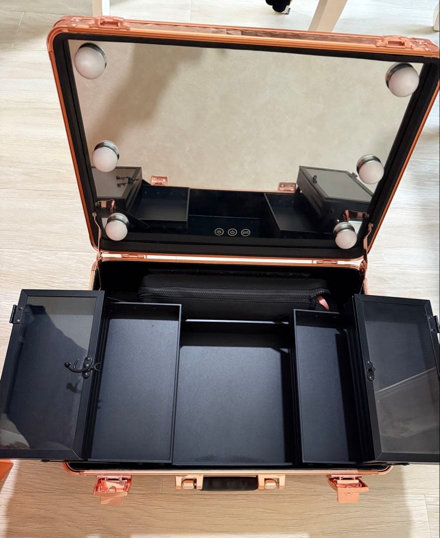 【断捨離中。 】Francfranc ハリウッドメイクボックス スタンド付