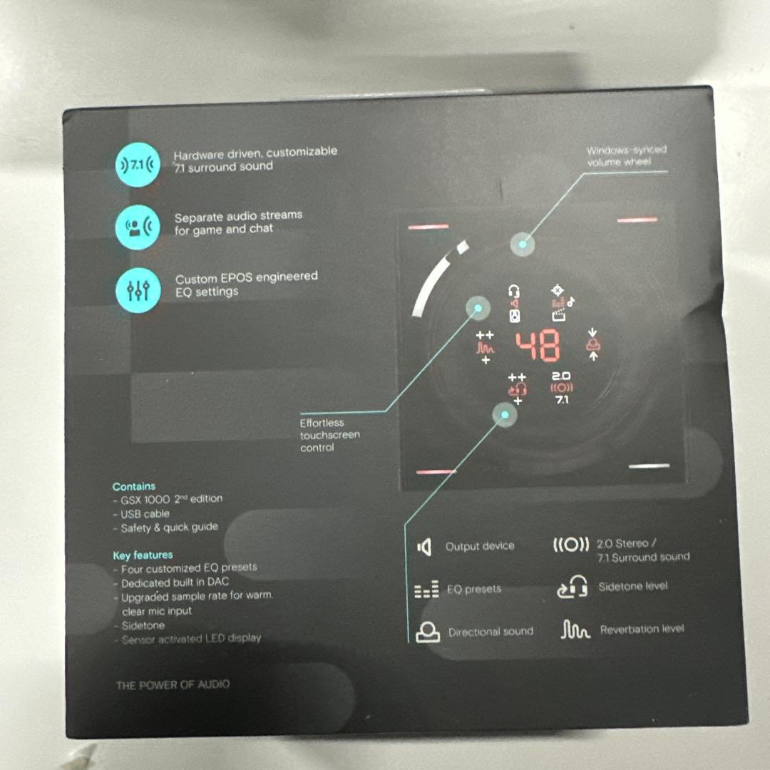EP OS GSX 1000 2nd Edition ゲーミングオーディオアンプ