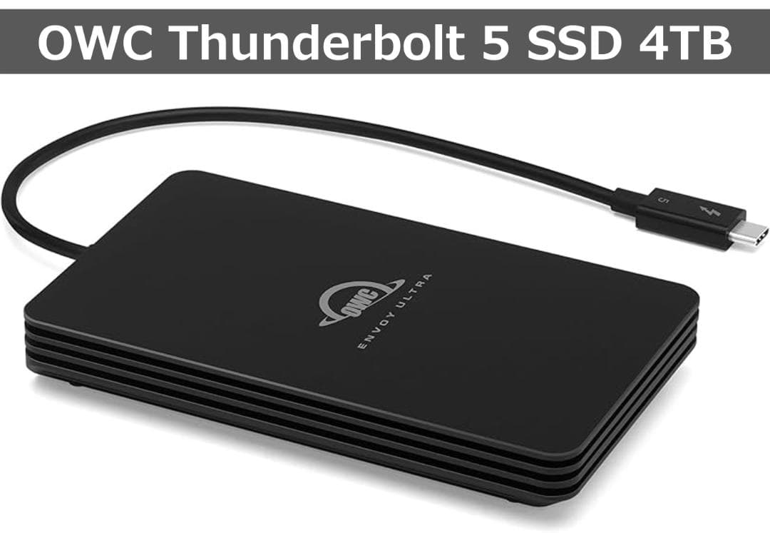 フ*プ様 OWC Envoy Ultra Thunderbolt 5 外付SSD