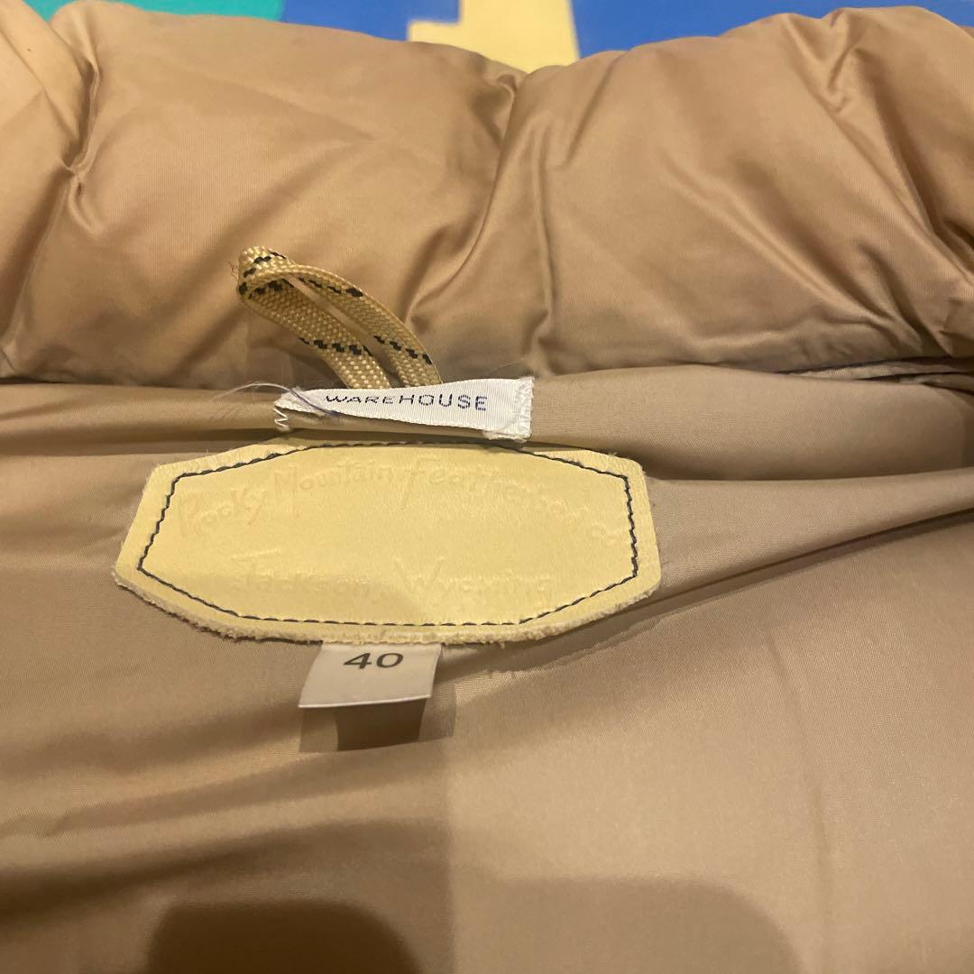 ロッキーマウンテン　ダウンベストデニム