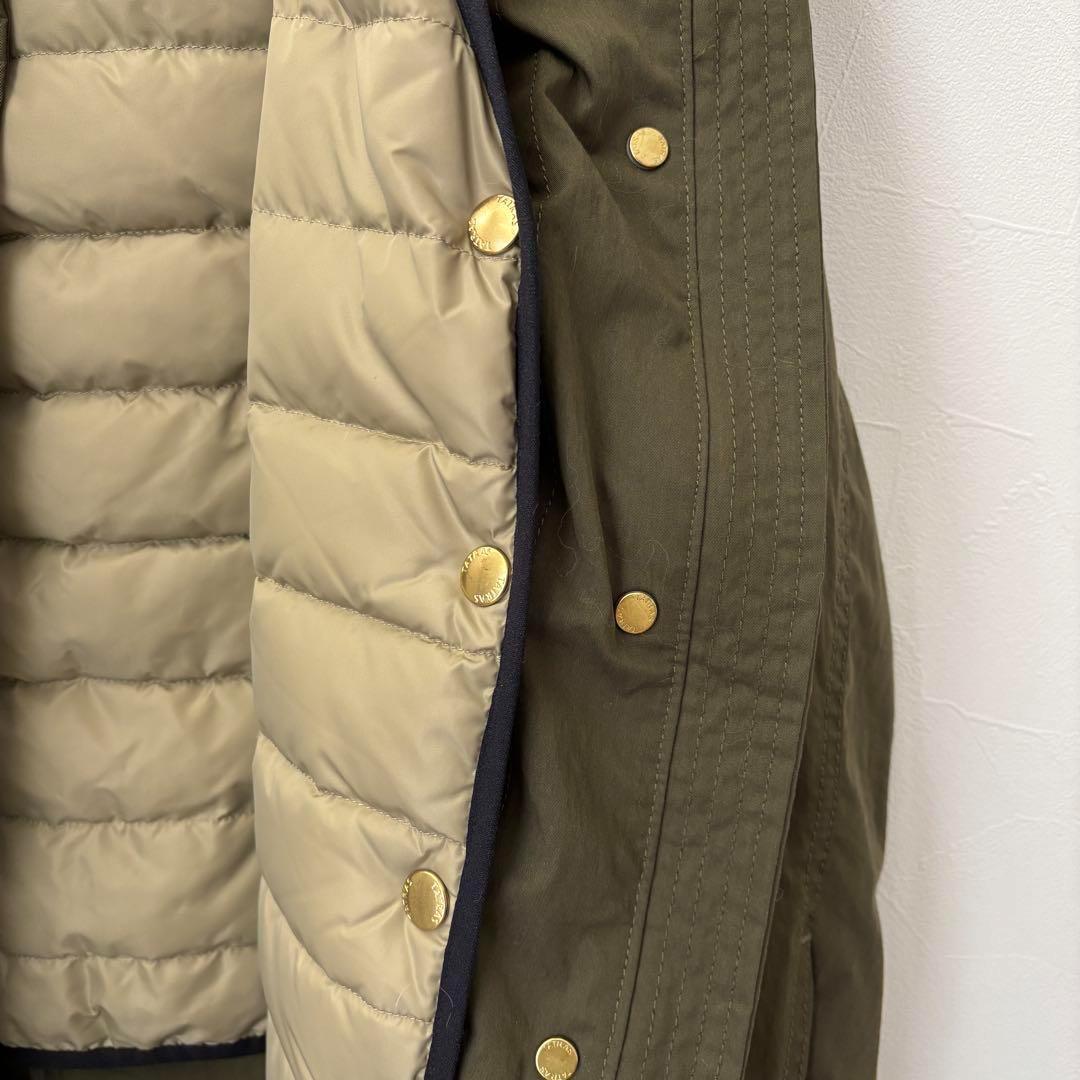 ☆TATRS☆ モッズコート インナーダウンベスト セット カーキ　サイズ1