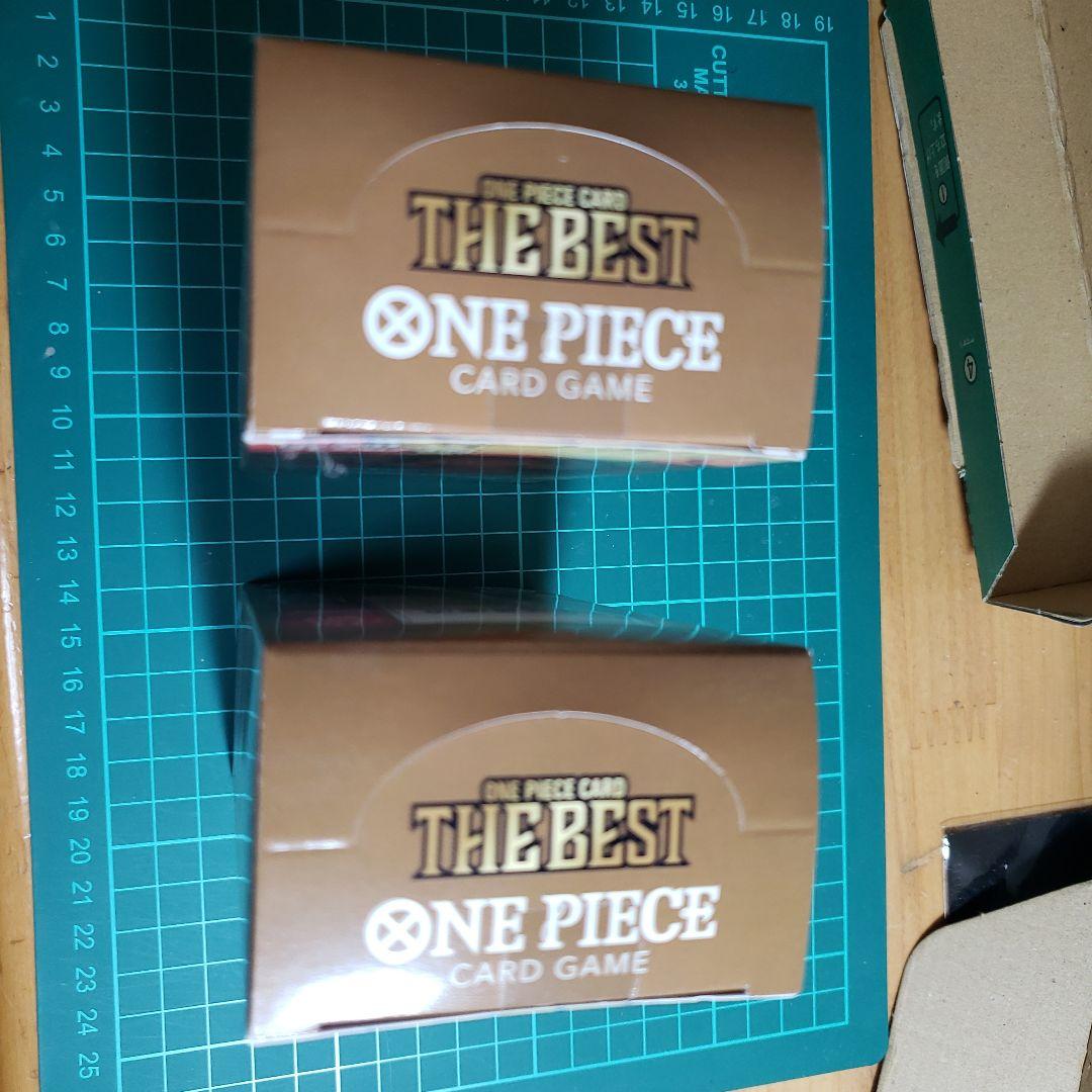 【新品・未開封】ワンピースカード　THE BEST 　テープ付き　2ボックス