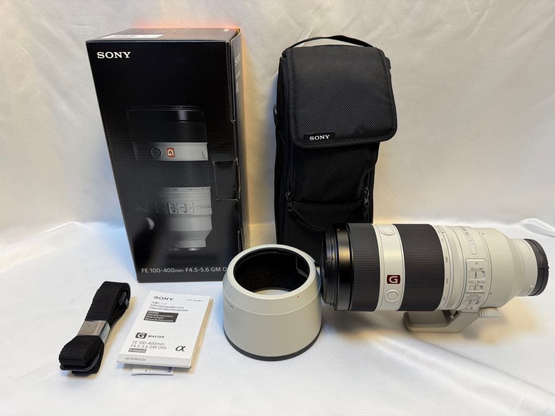 美品 SONY FE 100-400mm F4.5-5.6 GM OSS