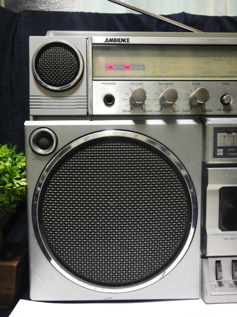 ♪昭和銘機 清掃整備ラジカセ National AMBIENCE RX-5150