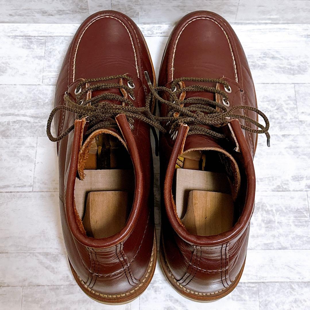 80’s✨Chippewa 黒タグ 刺繍タグ モックトゥ USA製 27cm