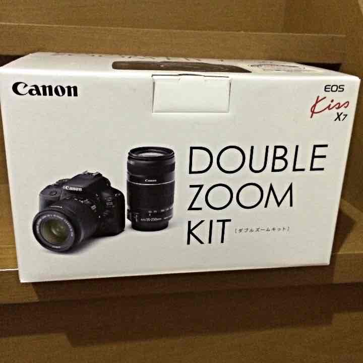 Canon ダブルズームキットkissx7