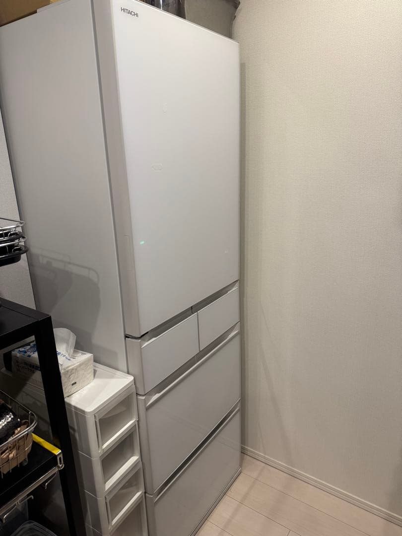HITACHI 冷蔵庫 470L 左開き　R-HWS47NL
