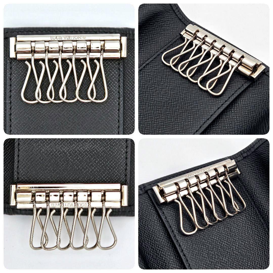 ルイヴィトン キーケース ミュルティクレ6 6連 エピ 黒 ノワール ブラック