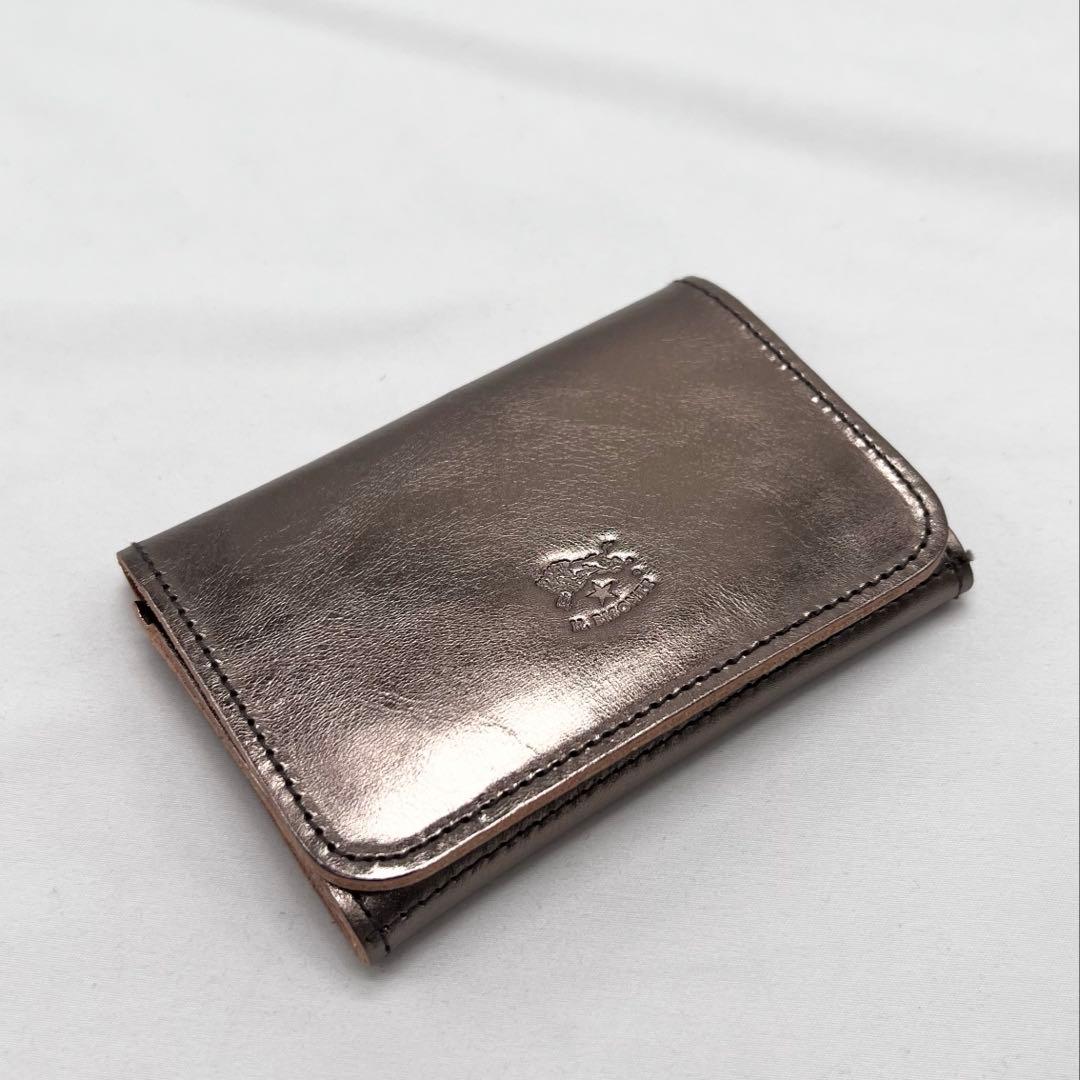 【新品未使用】イルビゾンテ カードケース ☆BRONZE ブロンズ☆