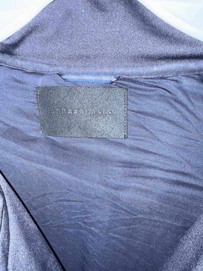 junhashimoto フルジップジャケット 黒