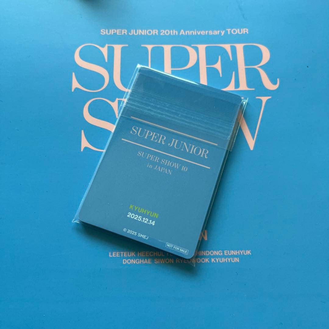 SUPER JUNIOR スパショ アプグレ トレカ 未開封