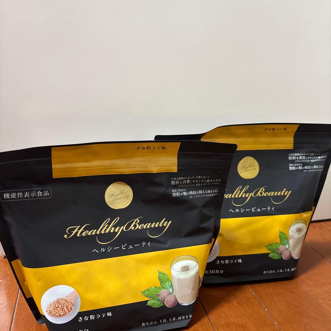 なの　ヘルシービューティーきな粉ラテ味×2袋