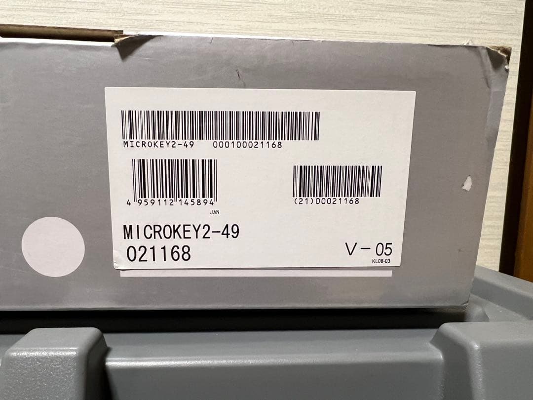 KORG microKEY2-49鍵 MIDIキーボード　新品未開封