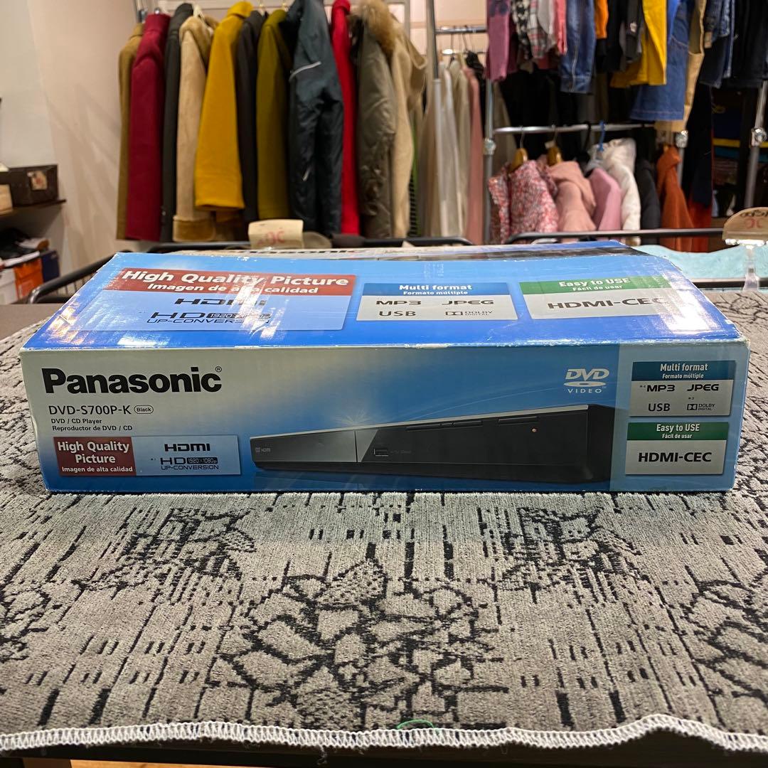 Panasonic リージョンフリー　DVDプレーヤー　dvd s700p
