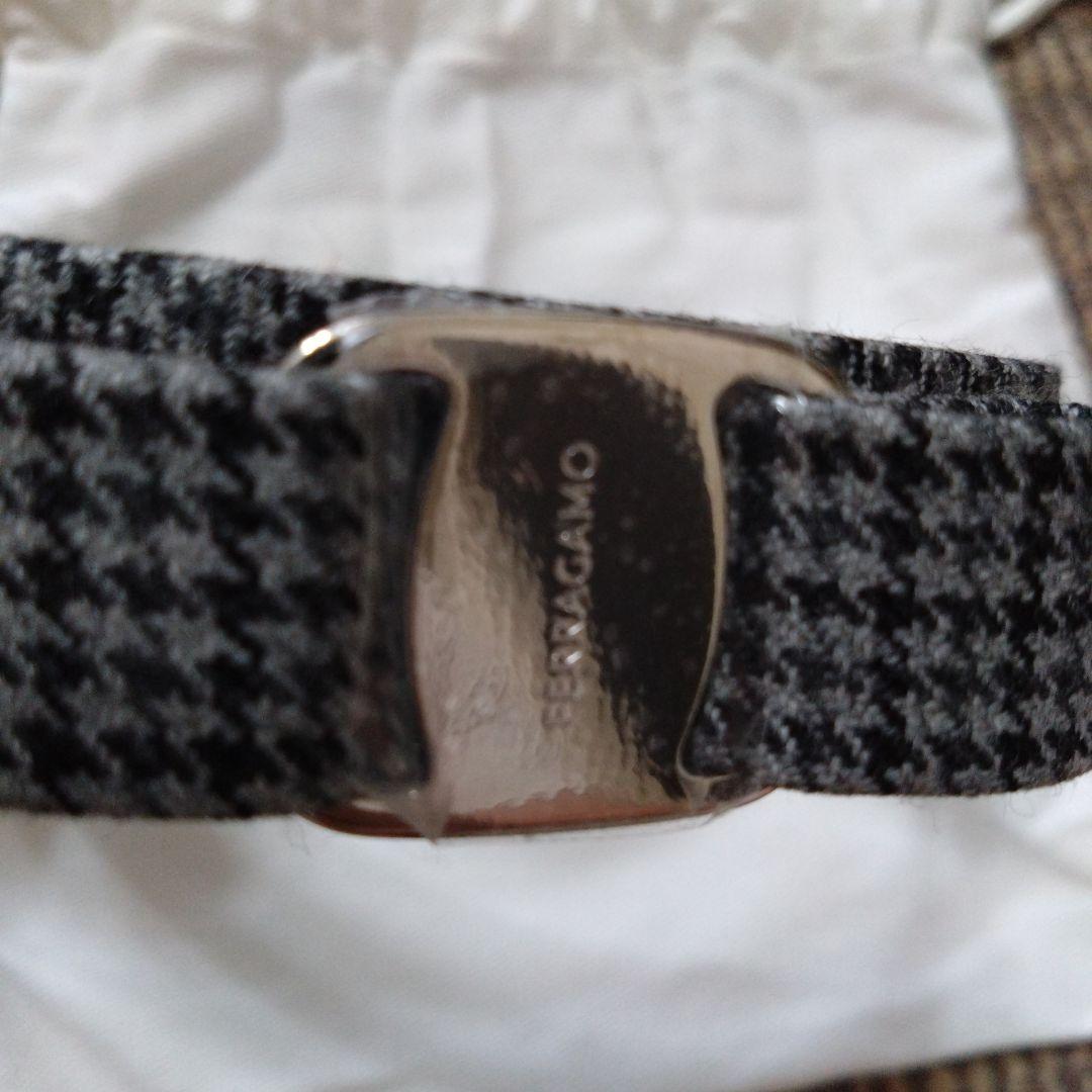 FERRAGAMO ハウンドトゥースカチューシャイタリア製新品未使用