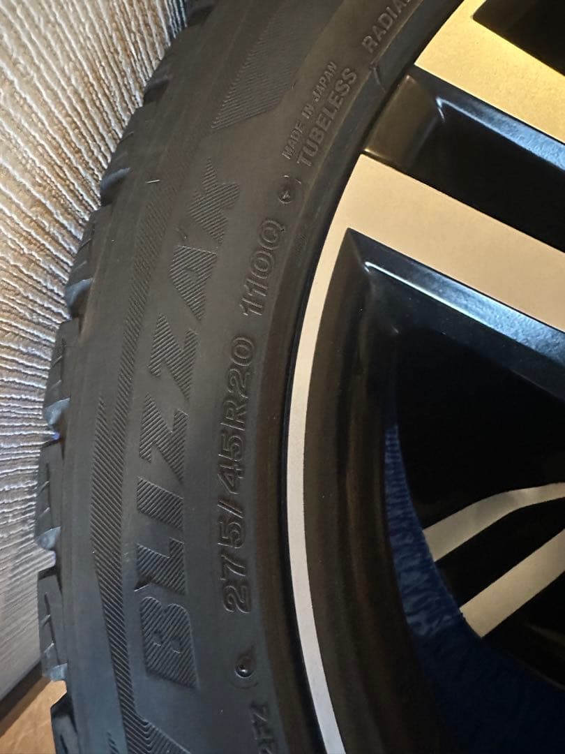 ボルボxc90用アルミホイール 275/45R20 スタッドレスタイヤセット
