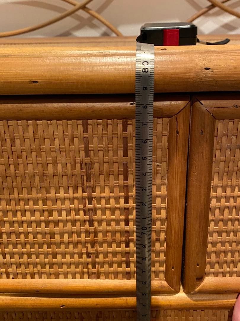 wjw571210 　2つセット　高級ライン　籐のタンス　　チェスト