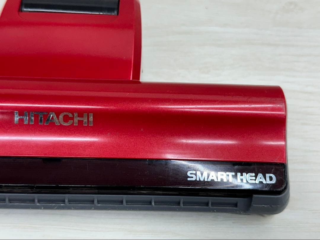 赤　日立　掃除機　中古　綺麗　 動作保証 D-DP15 パワーヘッド　回転ブラシ