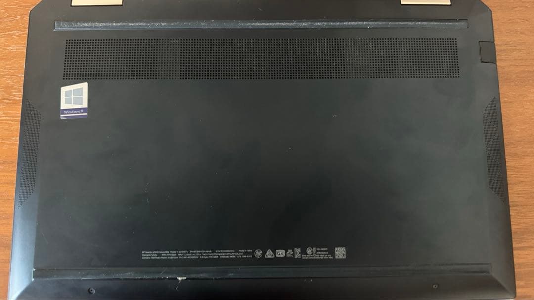 【中古】HP Spectre x360 13-aw0616TU コンバーチブル