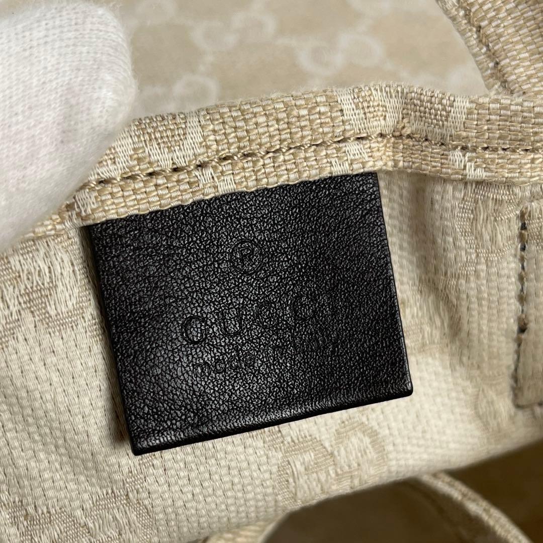 【極美品】　グッチ　バック　バッグ　トートバッグ　GG柄 レディース