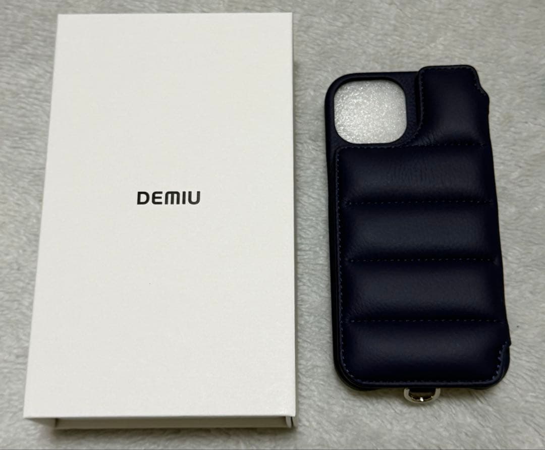 【新品未使用】DEMIU BALLON iPhone15 ディープブルー